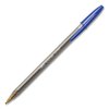 Bic Cristal Xtra Bold Ballpoint Pen, Stick, Bold 1.6 mm, Blue Ink, Clear Barrel, PK24, 24PK MSBP241-BLU